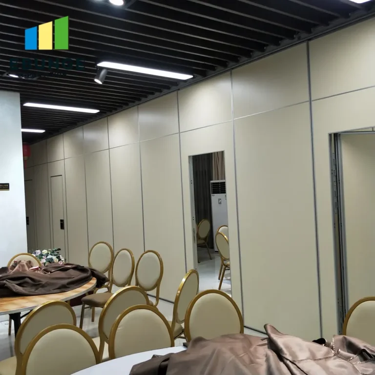 restaurant sliding partition cost for conference room project