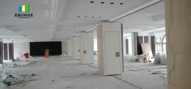 movable partition wall cost commercial project example