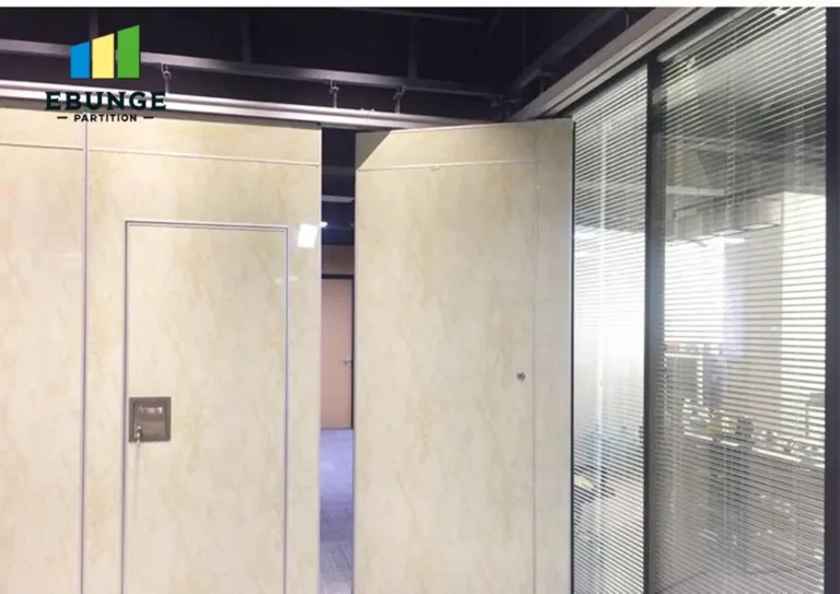 hospital sliding partition design top hung track system
