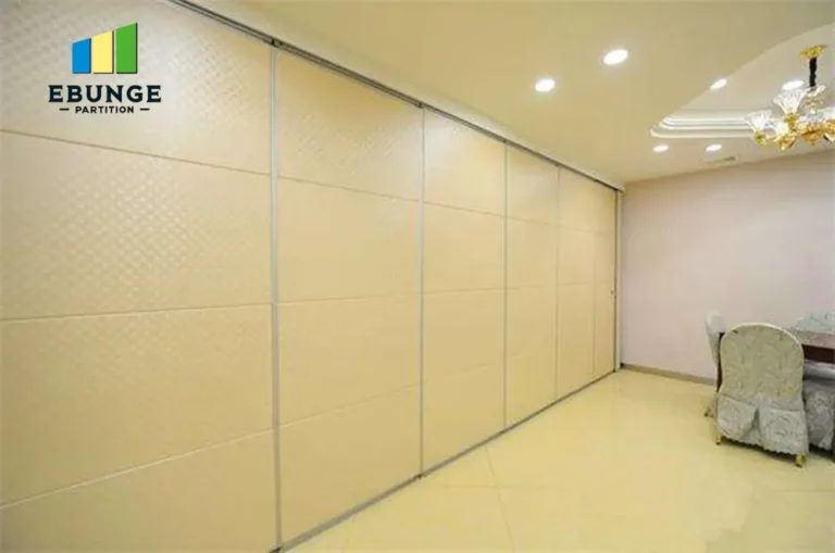 movable partition finishes top hung track system