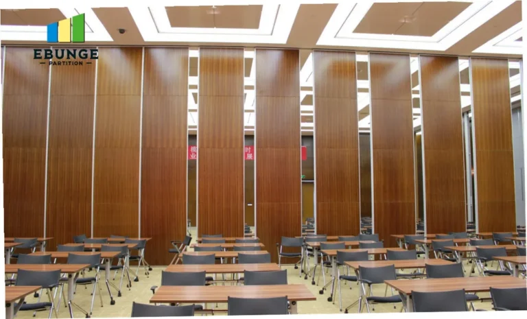movable partition wall in training center lahore pakistan