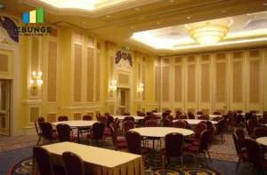 movable partition wall for office training center