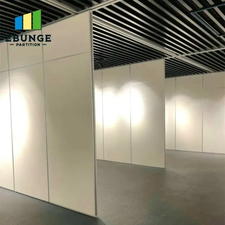 top hung partition commercial project example