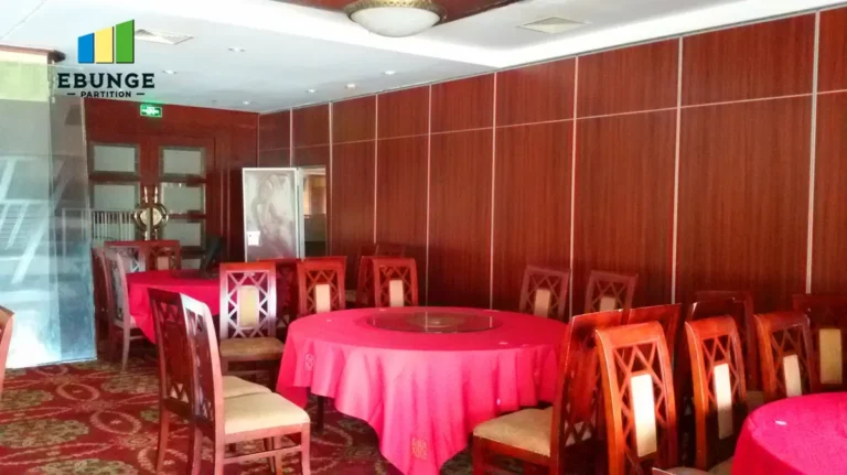 community sliding partition panel stacking for hotel ballroom