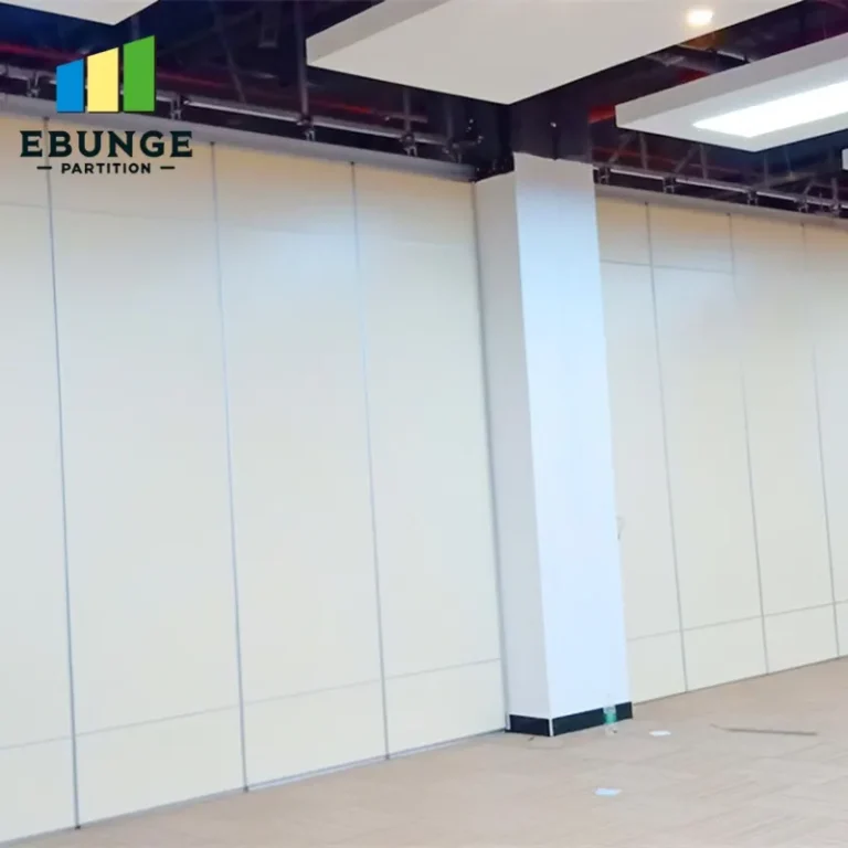 movable partition ceiling support for conference room project