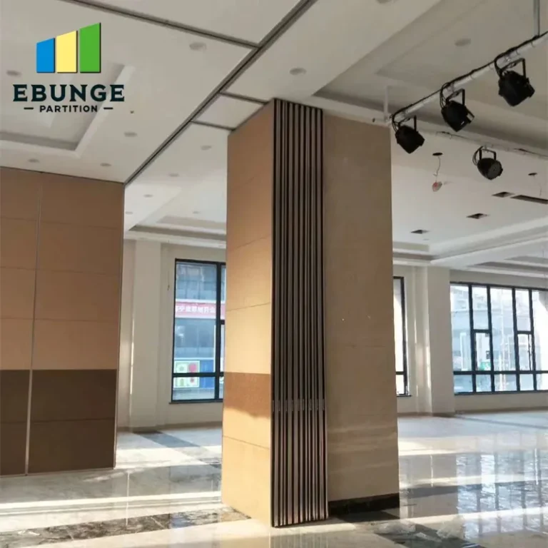 movable partitions panel stacking layout
