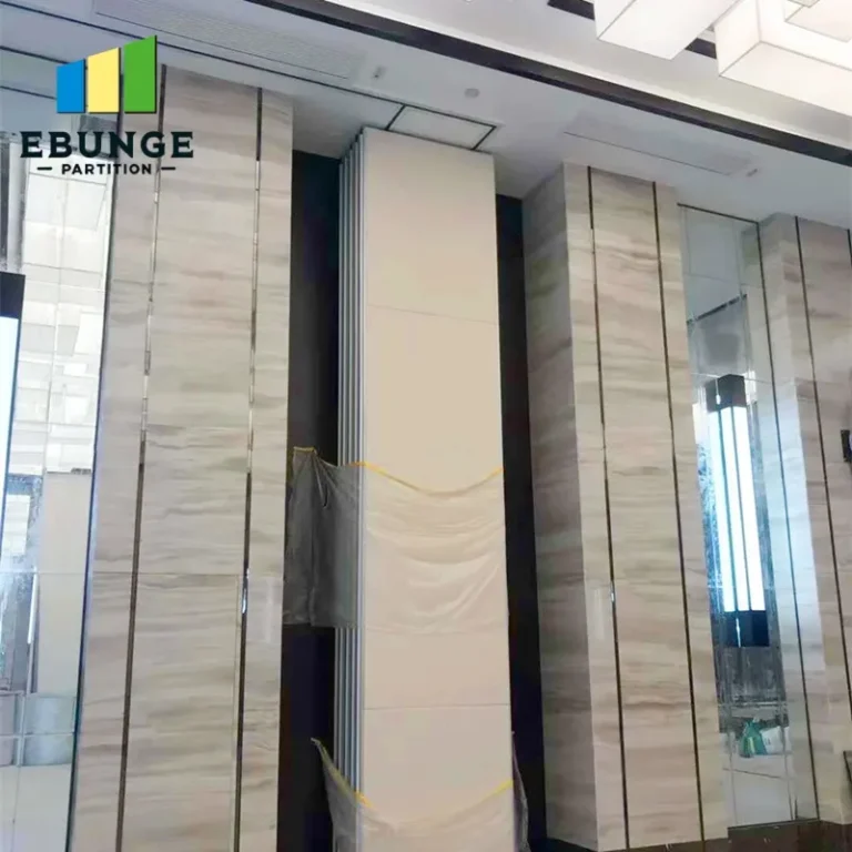school folding partition maintenance commercial project example