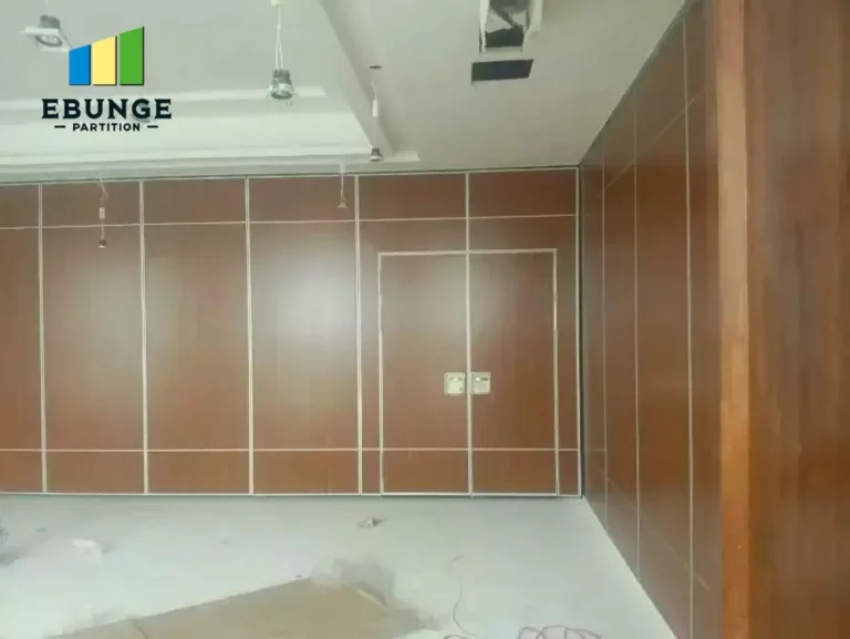 restaurant movable partition commercial project example