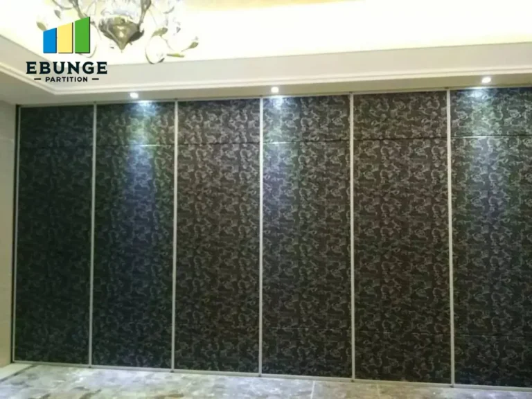 folding partition procurement top hung track system