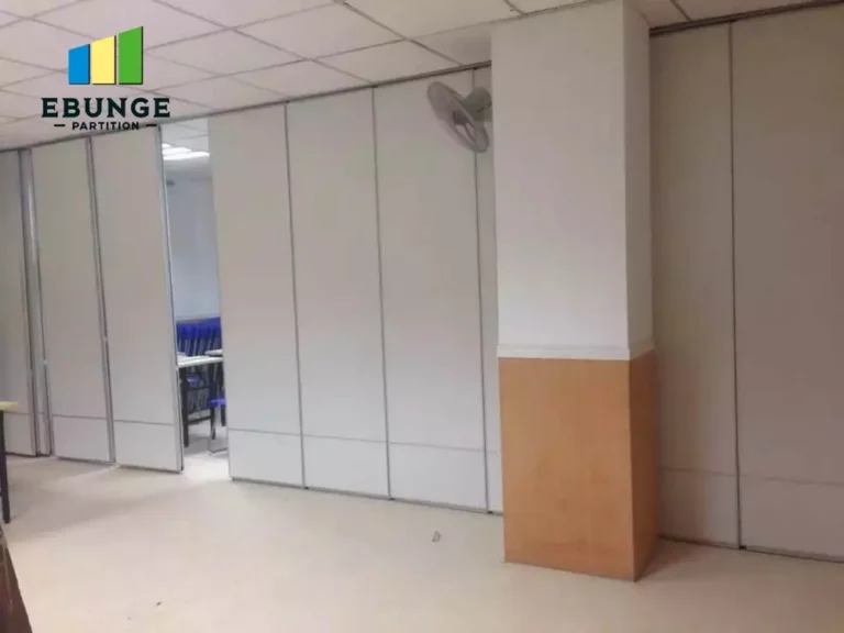 exhibition folding partition cost commercial project example