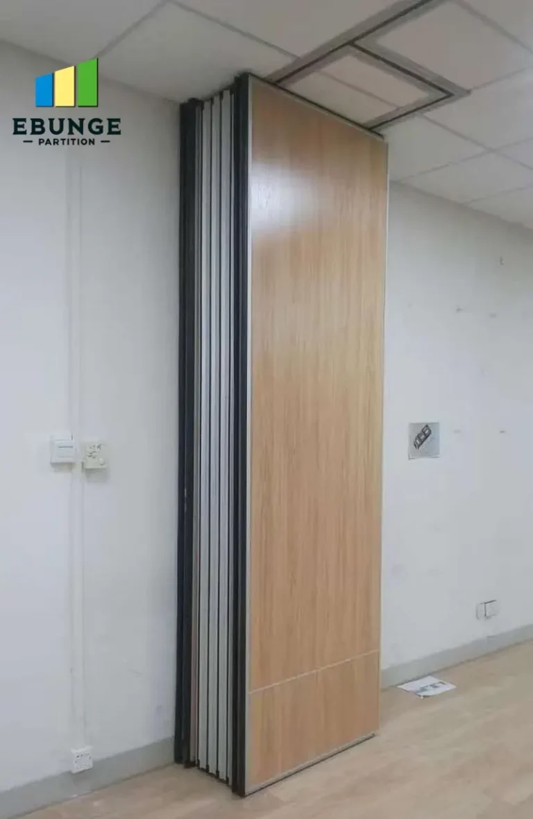 folding partition wall cad block top hung track system
