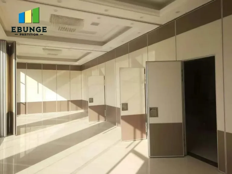 folding partition room divider for conference room project