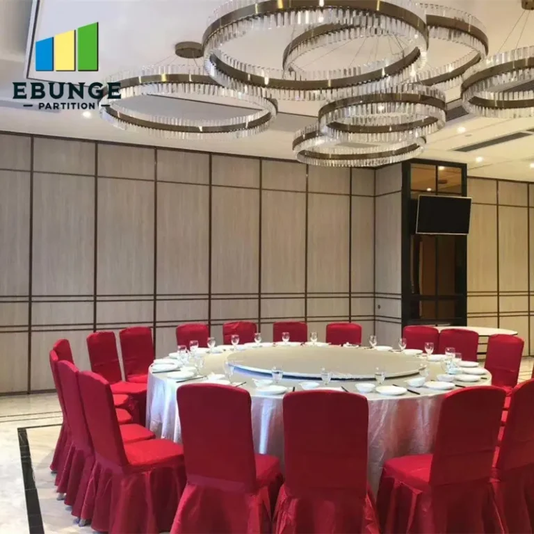 exhibition sliding partition finishes for conference room project