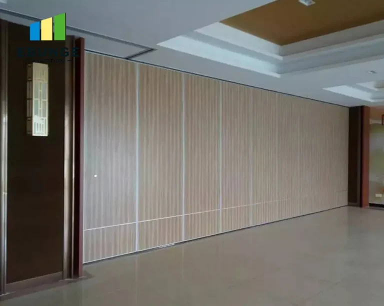 folding partitions for conference rooms top hung track system