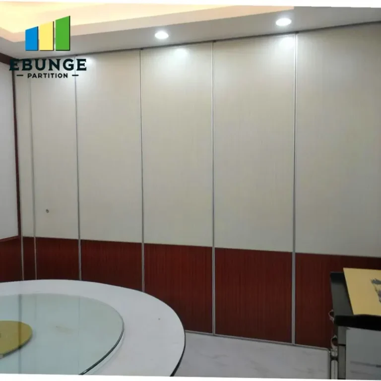 folding partitions for schools top hung track system