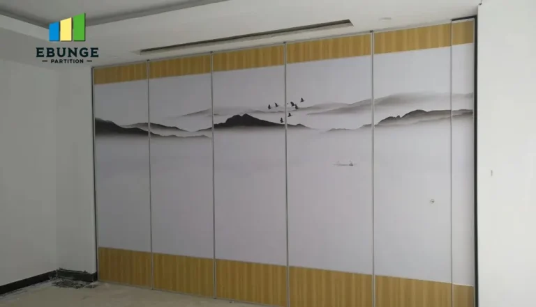 movable partition finishes for conference room project