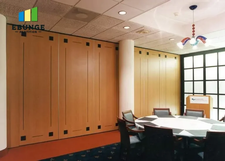 folding partition walls commercial panel stacking layout