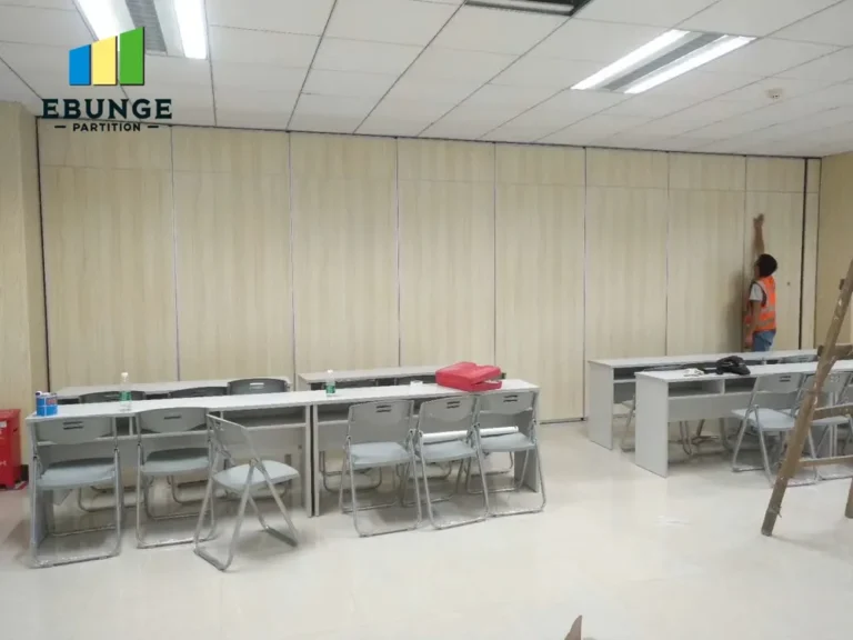 sliding partition wall cost for conference room project