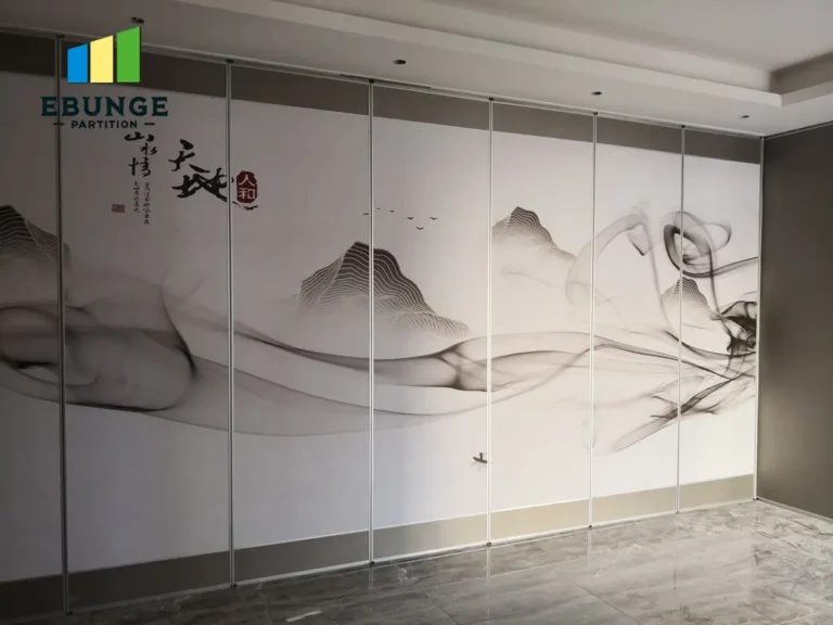 restaurant movable partition for conference room project