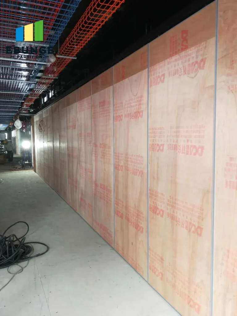 sliding partition supplier evaluation commercial project example