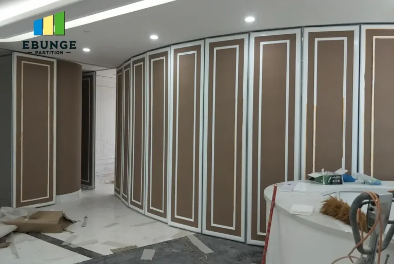 movable walls architecture top hung track system
