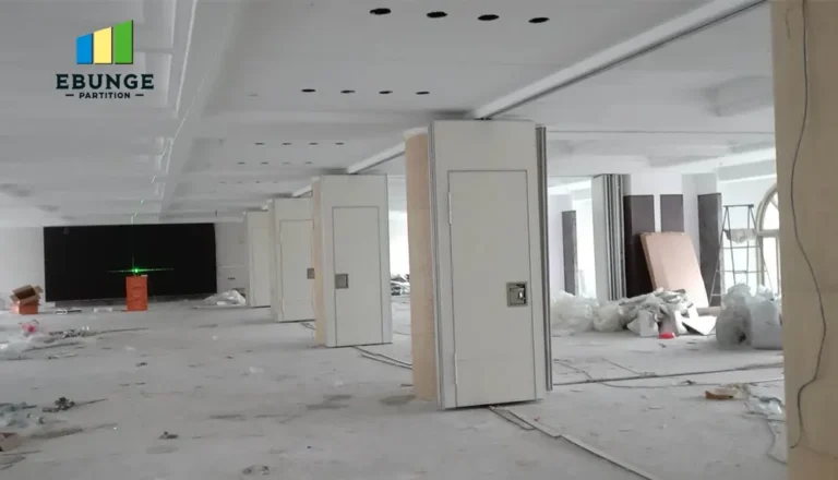 folding partition walls commercial for conference room project