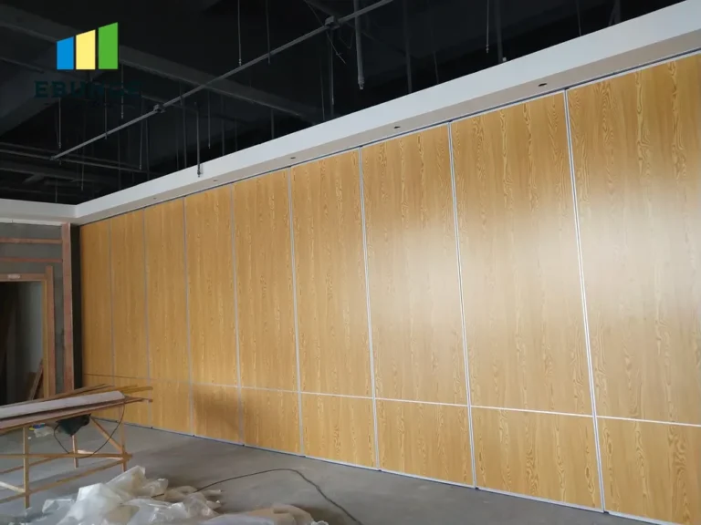 sliding partition supplier evaluation commercial project example
