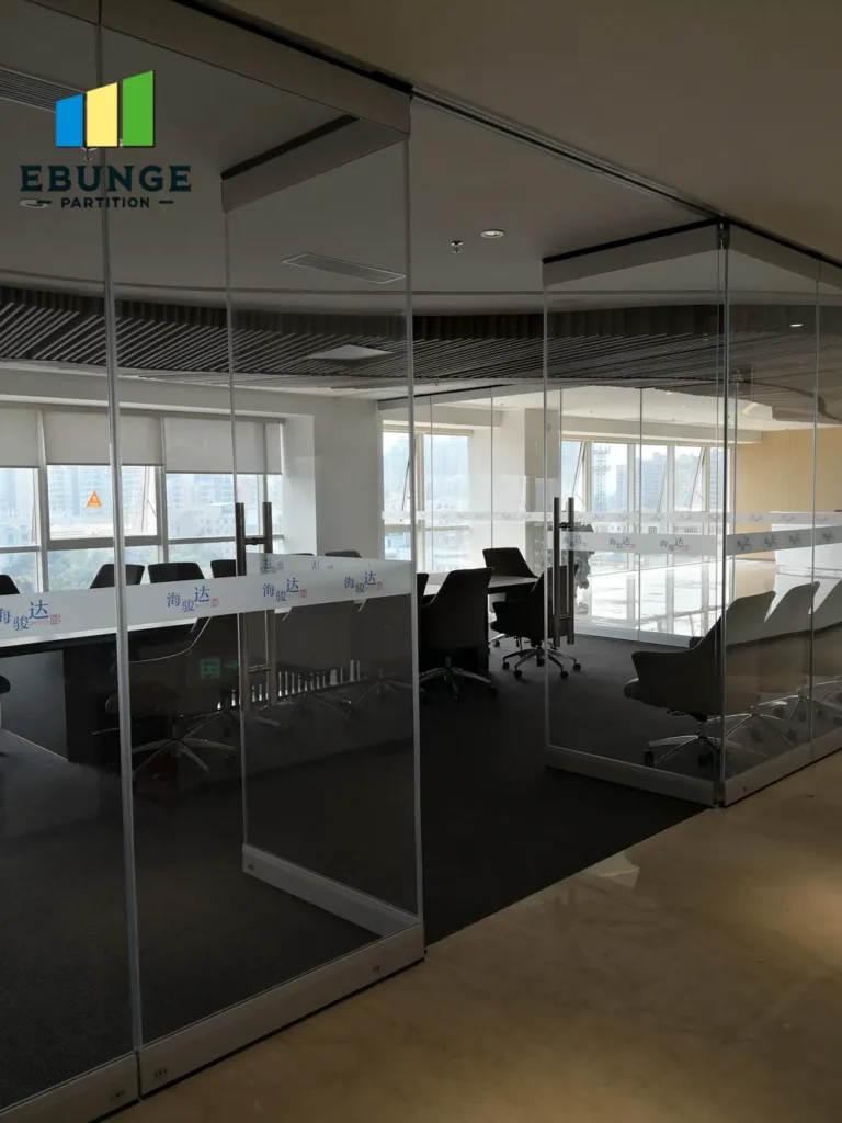 retractable partition wall for conference room project
