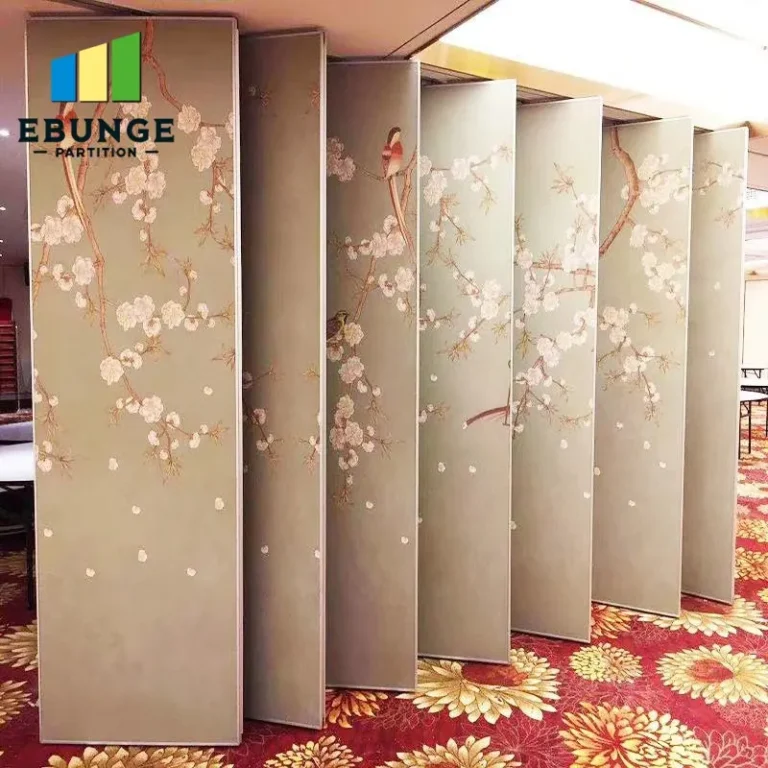 restaurant sliding partition supplier top hung track system