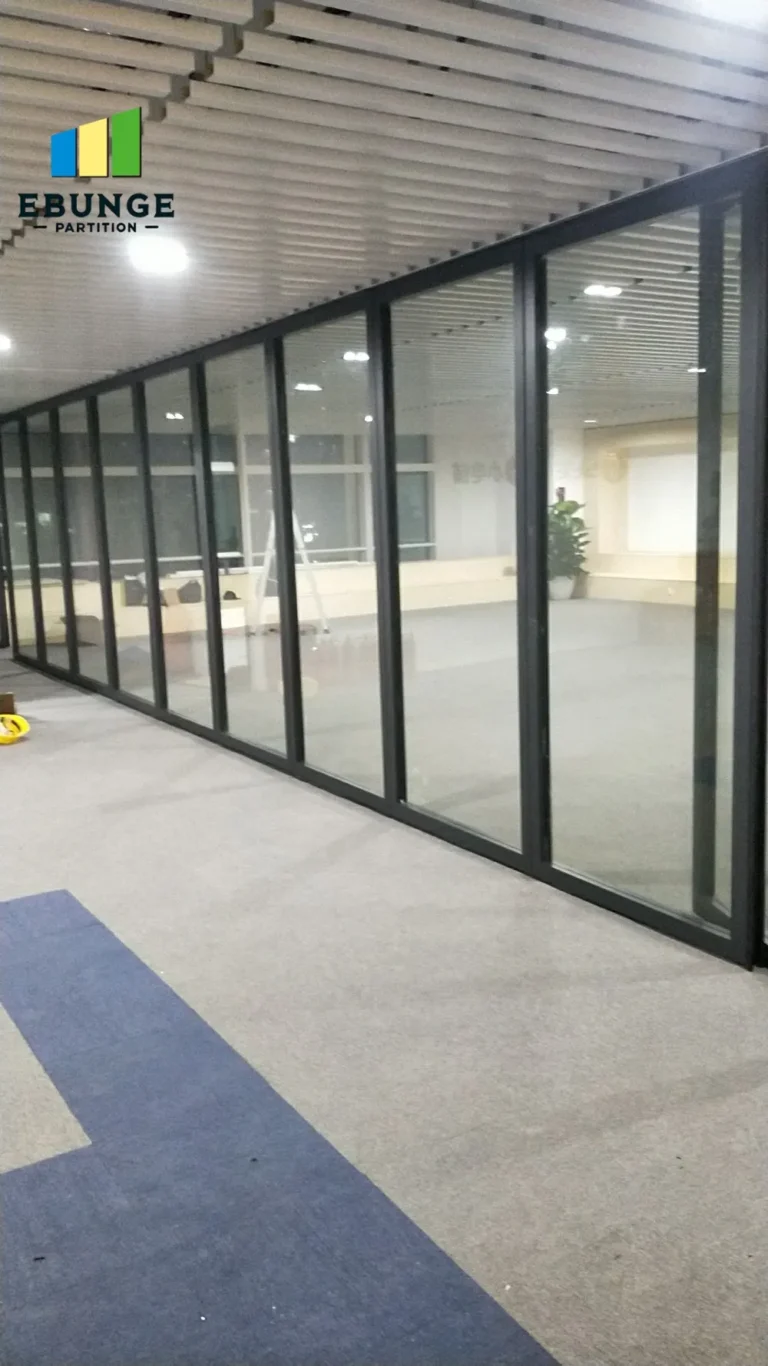 sliding partition planning for conference room project
