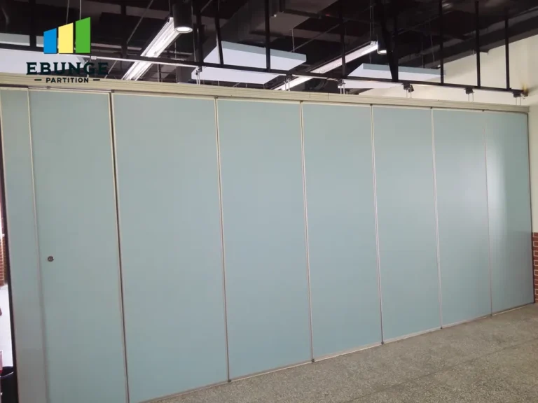 restaurant sliding partition cost top hung track system