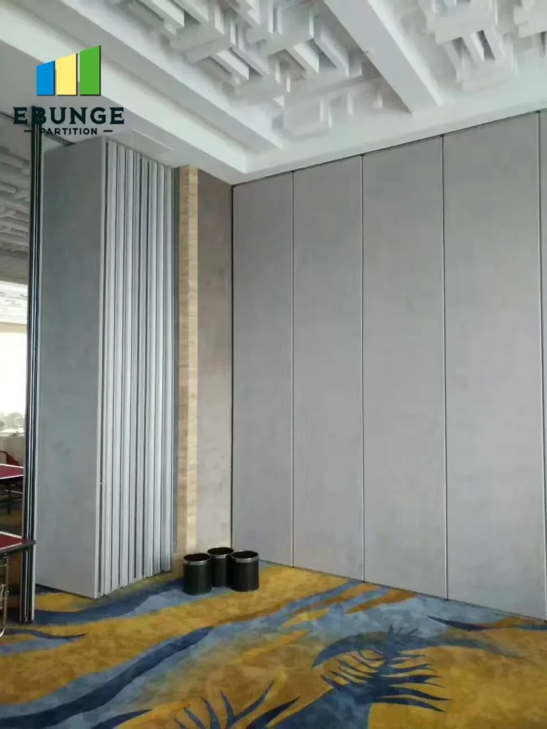 sliding partition wall for balcony top hung track system