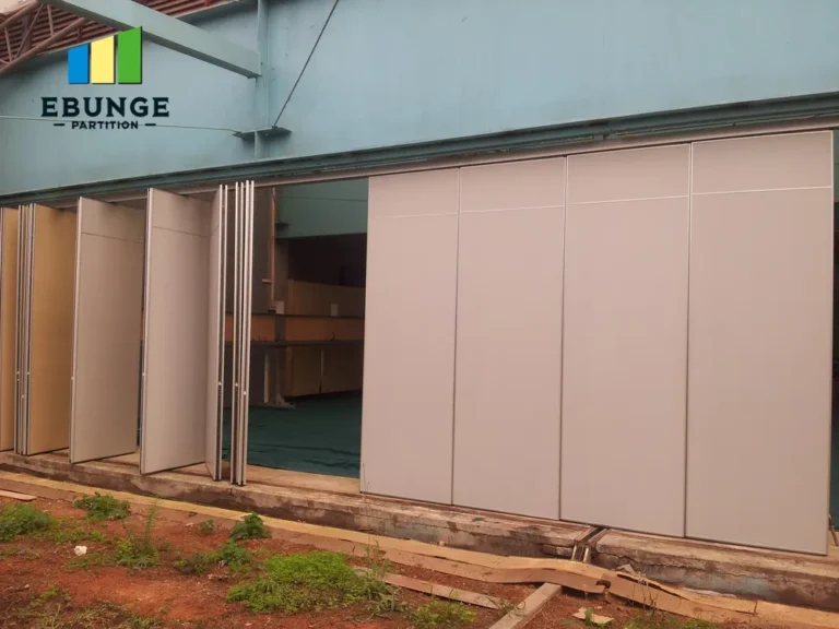 movable partition pass door planning top hung track system