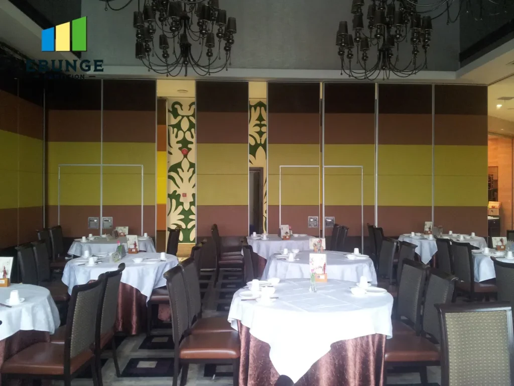 movable wall finishes for commercial for hotel ballroom