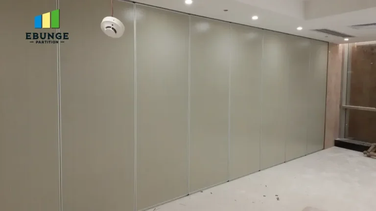 sliding partition wall cost commercial project example