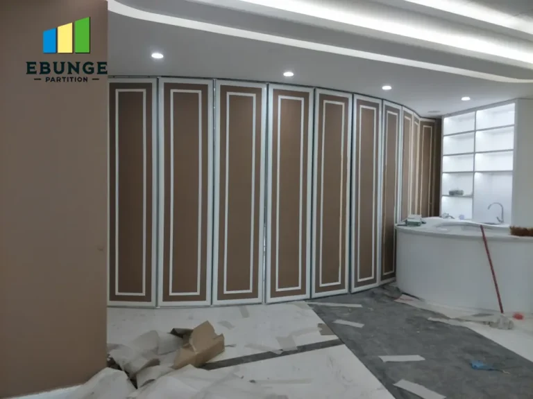 exhibition movable partition supplier commercial project example