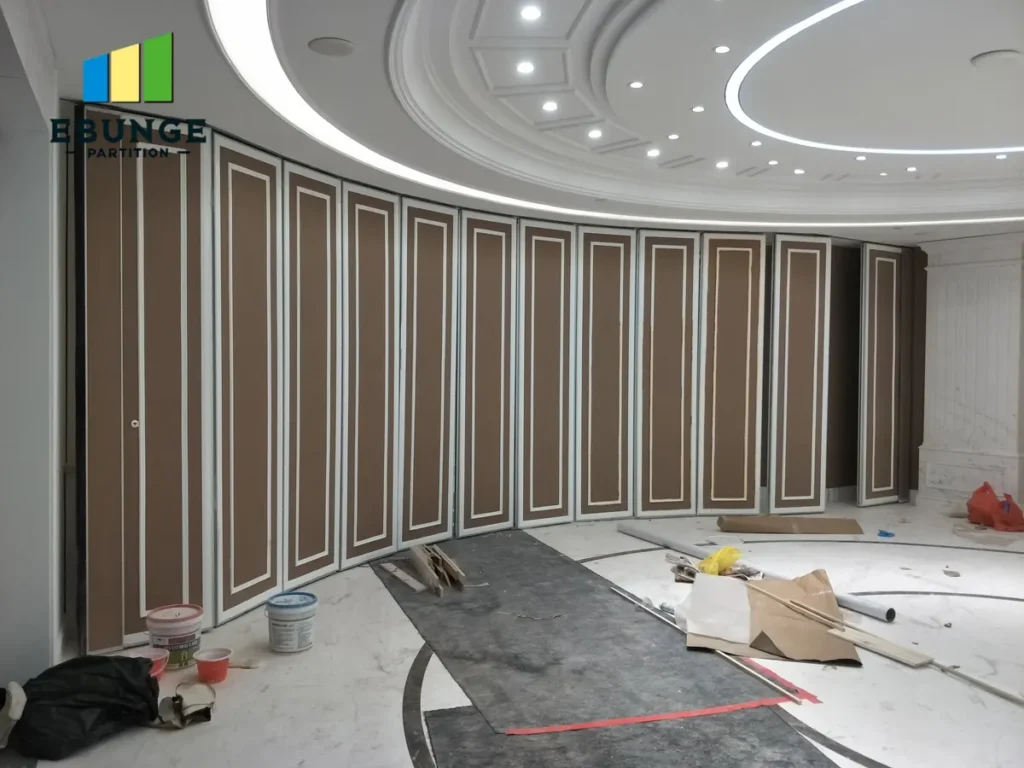 sliding partition wall design criteria for hotel ballroom