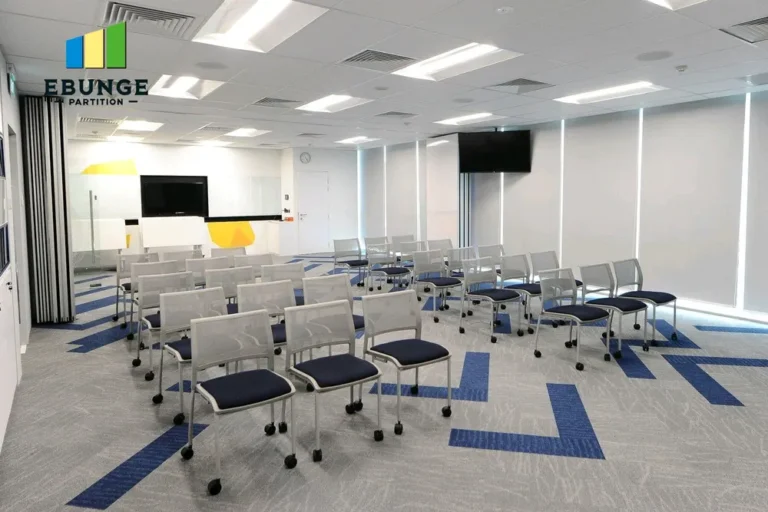 office movable partition design top hung track system