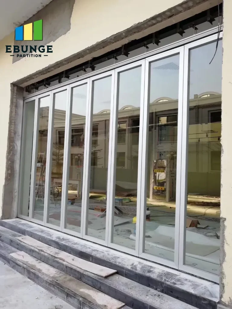 movable partition drawing review top hung track system