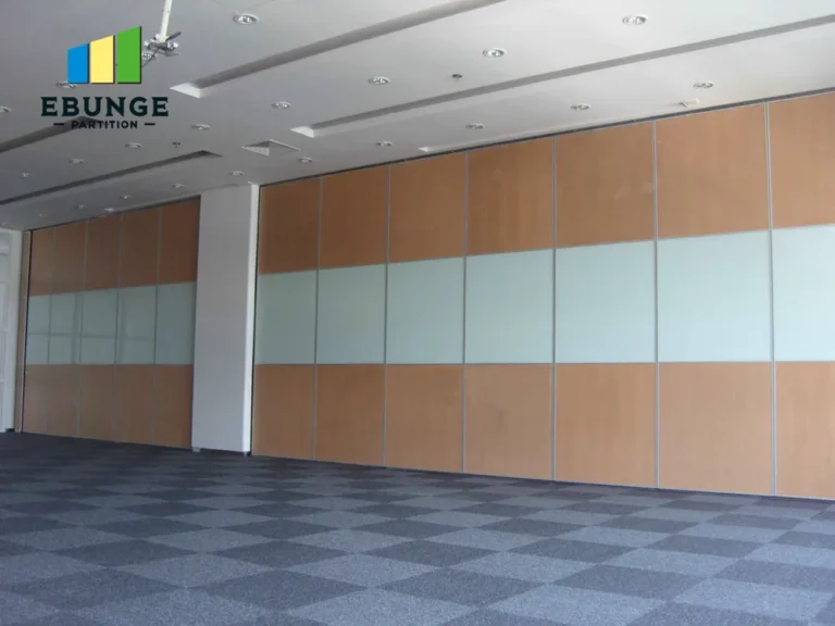 restaurant sliding partition supplier top hung track system