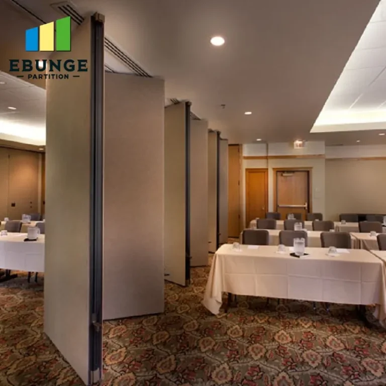 sliding partition wall design criteria commercial project example
