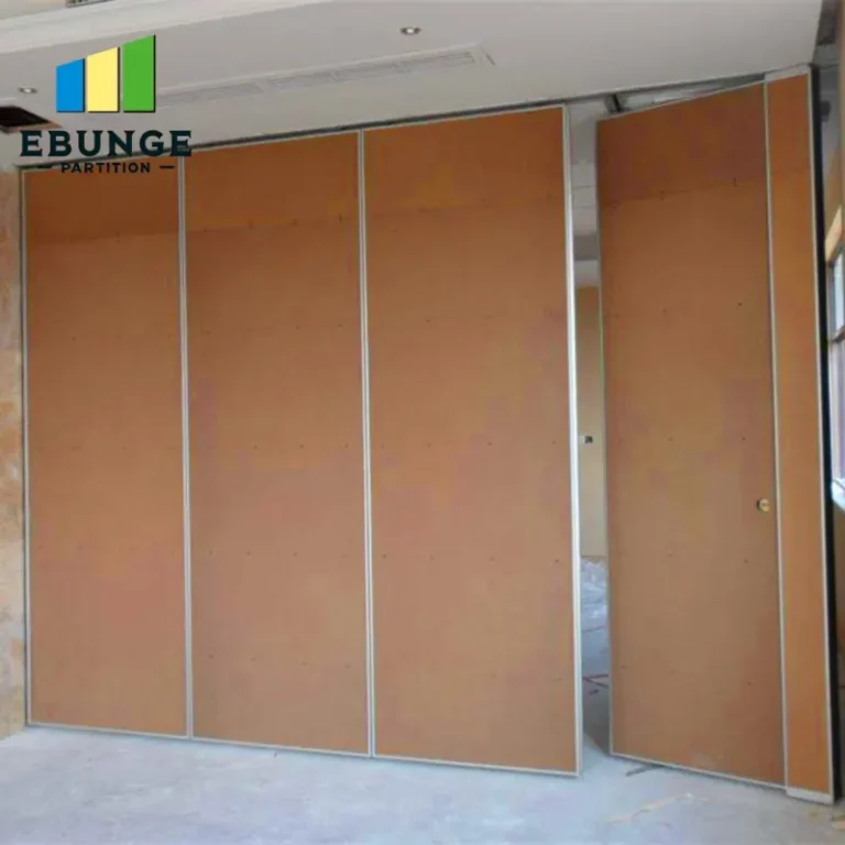 movable partition pass door planning for hotel ballroom