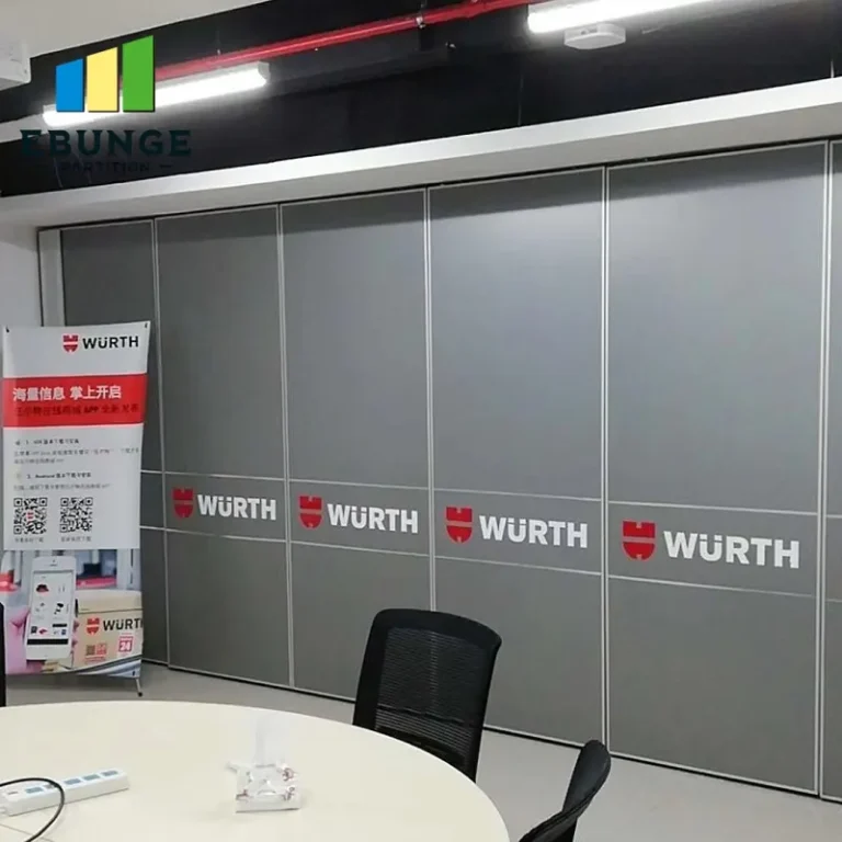 folding partition procurement commercial project example