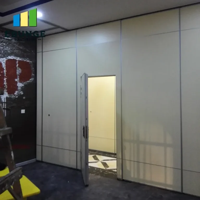 folding partition walls commercial project example
