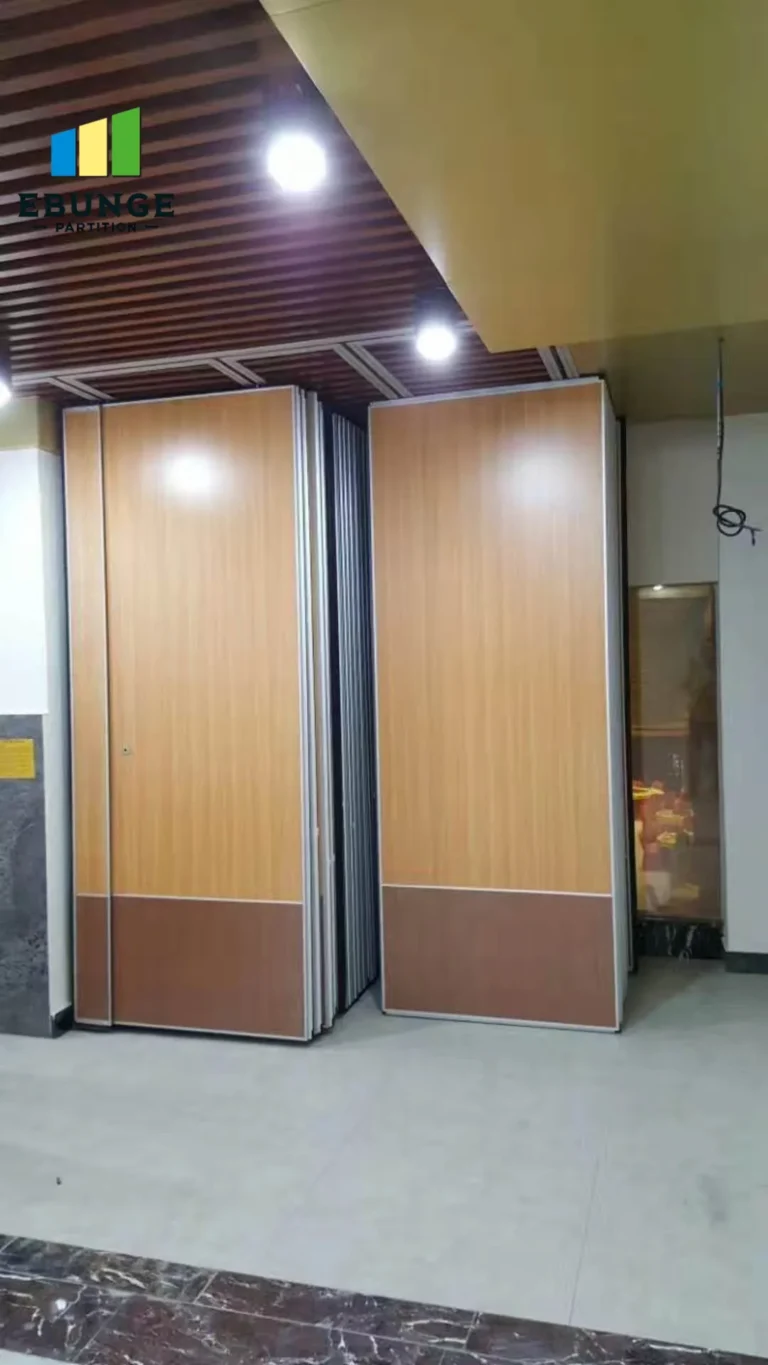 restaurant movable partition planning for hotel ballroom