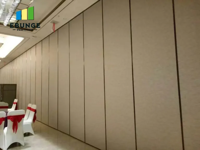 folding partitions in a modern conference room in ireland