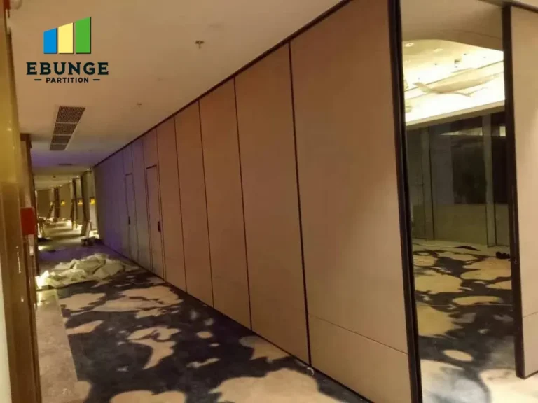 sliding folding partition price for conference room project