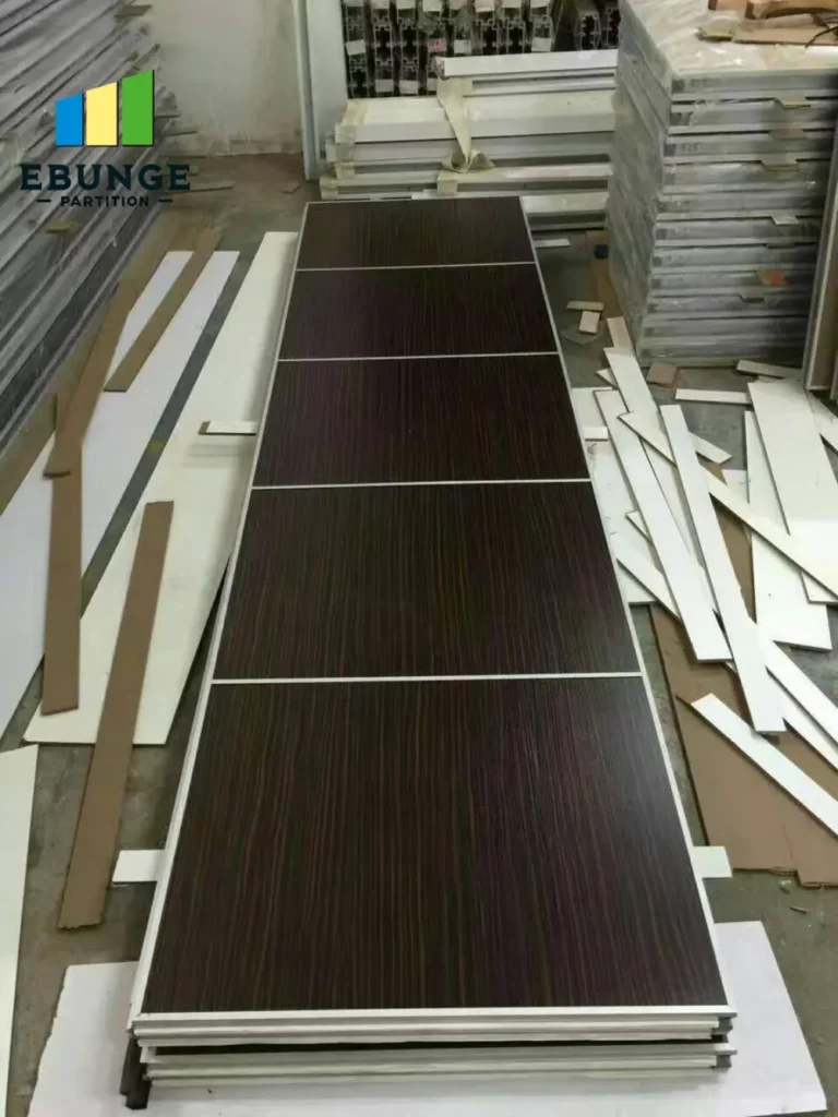 movable partition wall planning commercial project example