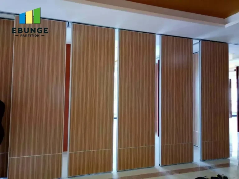 folding partition procurement commercial project example