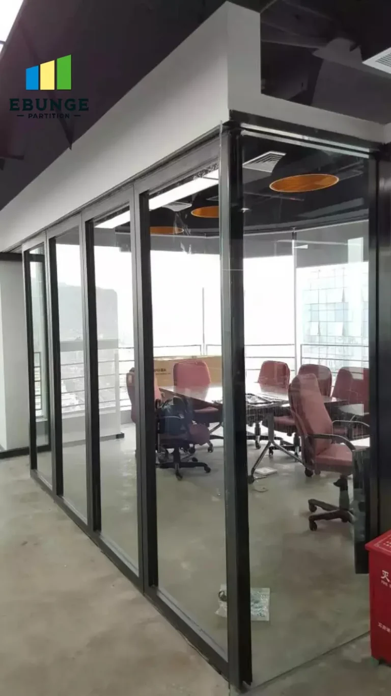 sliding partition wall planning top hung track system